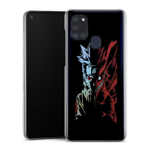 coque samsung A21S Naruto Vs Kyubi Renard demon a 9 Queues