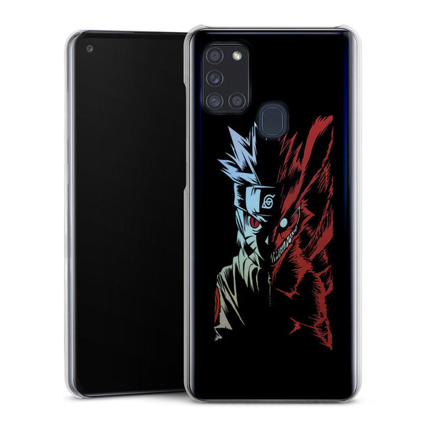 coque samsung A21S Naruto Vs Kyubi Renard demon a 9 Queues