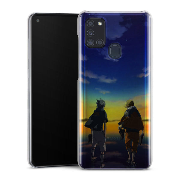 coque samsung A21S Naruto Sasuke Ciel Etoile