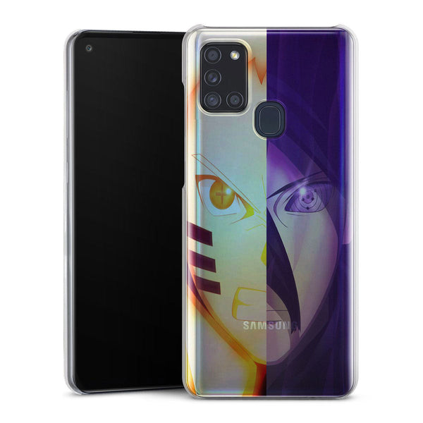 coque samsung A21S Naruto Vs Sasuke