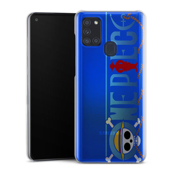 coque samsung A21S One Piece Blue