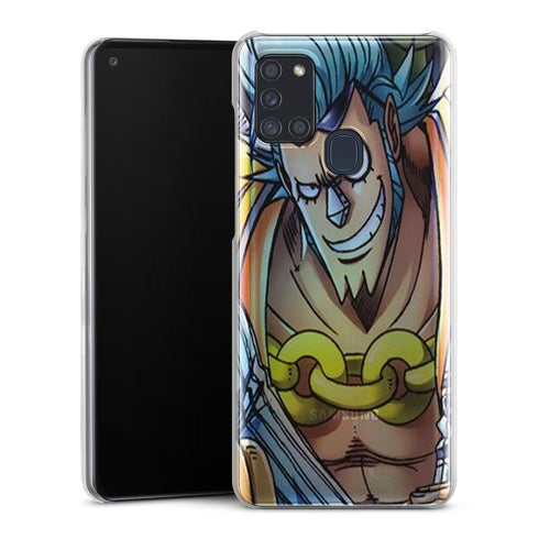 coque samsung A21S One Piece Franky Cyborg