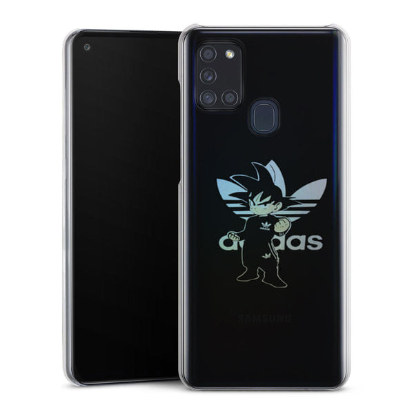 coque samsung A21S Goku bad guy adidas jogging