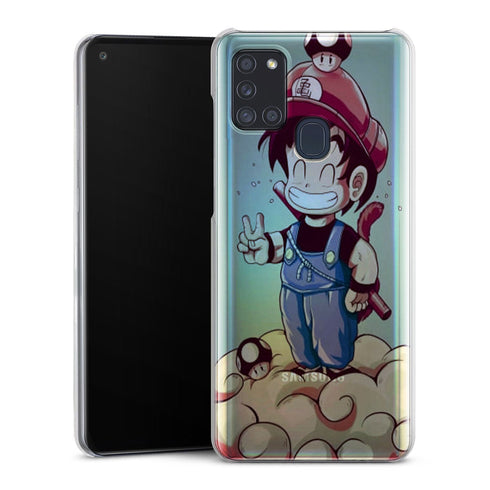 coque samsung A21S Goku Mario