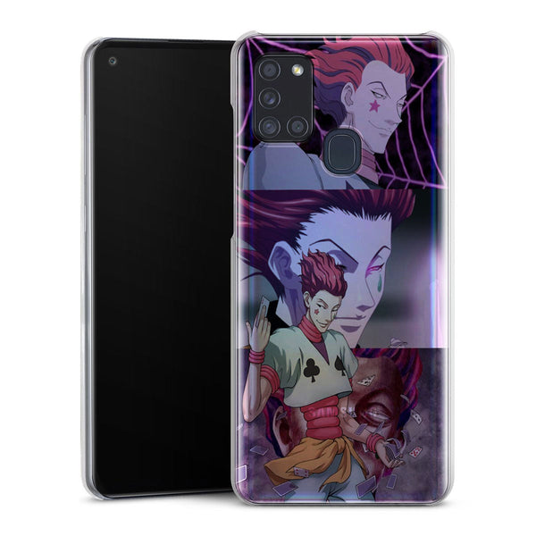 coque samsung A21S hisoka card hunter x hunter