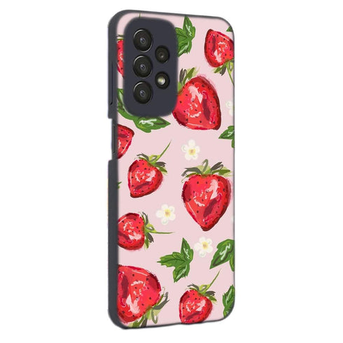 Coque Samsung Galaxy A23 5G Botanique aux fraises