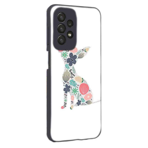 Coque Samsung Galaxy A23 5G Chihuahua floral