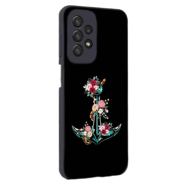 Coque Samsung Galaxy A23 5G Fleurs d'ancre