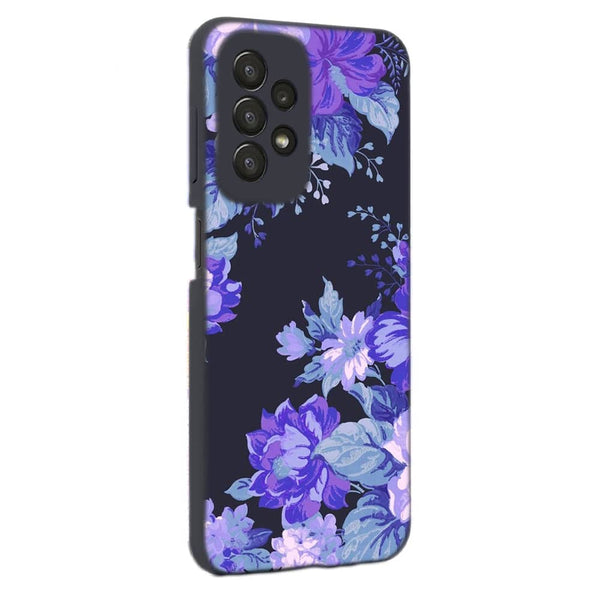 Coque Samsung Galaxy A23 5G Motif Floral de minuit
