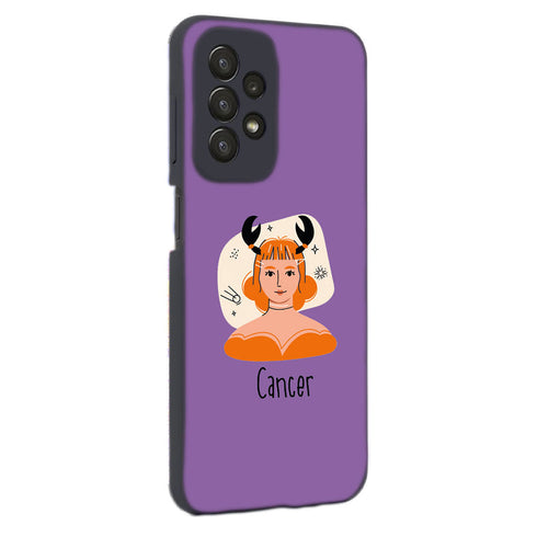 Coque gel silicone Samsung A23 5G Zodiac Cancer