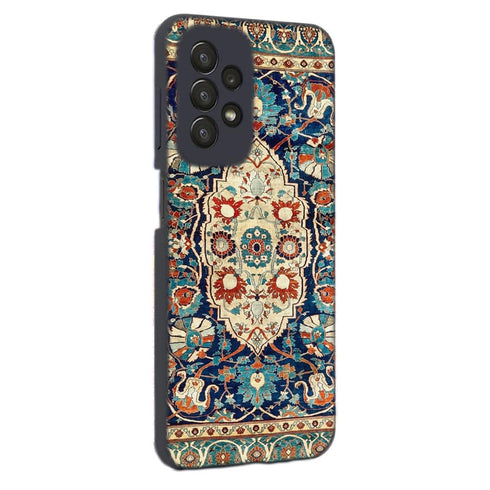 Coque Samsung Galaxy A23 5G Tapis en soie persan Heriz ou Tabriz