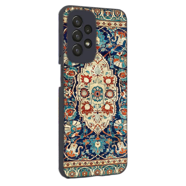 Coque Samsung Galaxy A23 5G Tapis en soie persan Heriz ou Tabriz