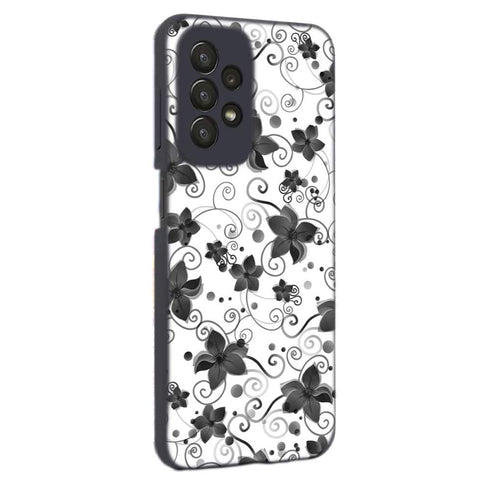 Coque Samsung Galaxy A23 5G Black Flower
