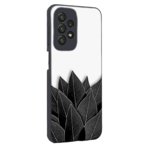 Coque Samsung Galaxy A23 5G Black Leaves