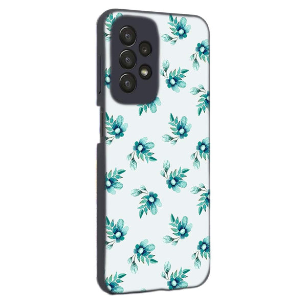 Coque Samsung Galaxy A23 5G Blue Flowers