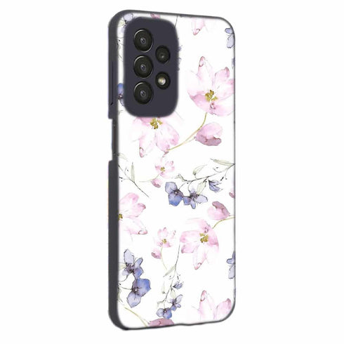 Coque Samsung Galaxy A23 5G fleurs aquarelles