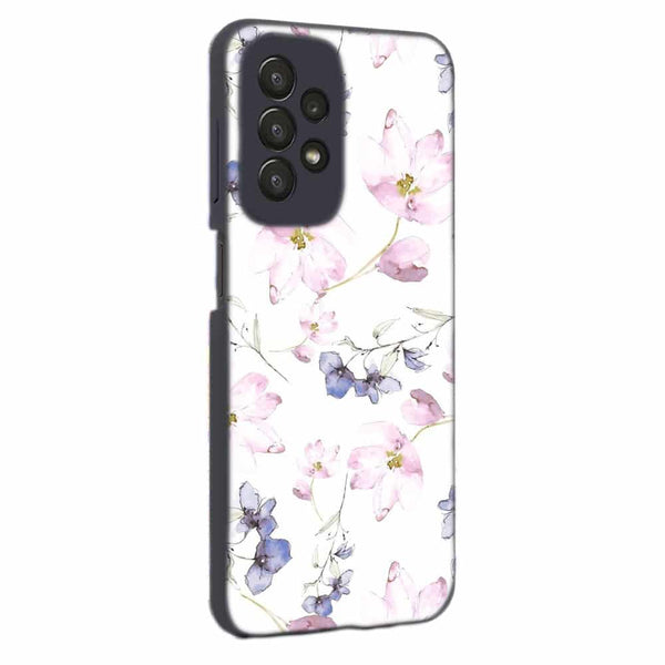 Coque Samsung Galaxy A23 5G fleurs aquarelles