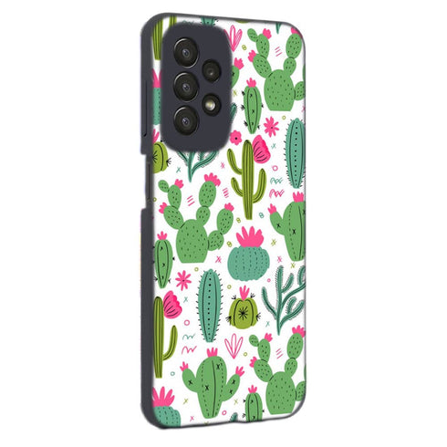 Coque Samsung Galaxy A23 5G Minimalist pattern With Cactus Plants