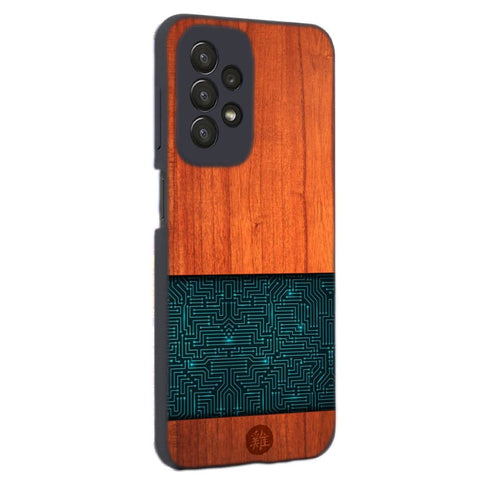 Coque Samsung Galaxy A23 5G Natural Wooden Wood Bamboo