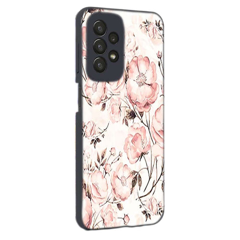 Coque Samsung Galaxy A23 5G Roses et pivoines victoriennes