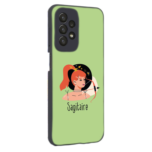 Coque de protection en silicone Samsung A23 5G Zodiac Sagitaire