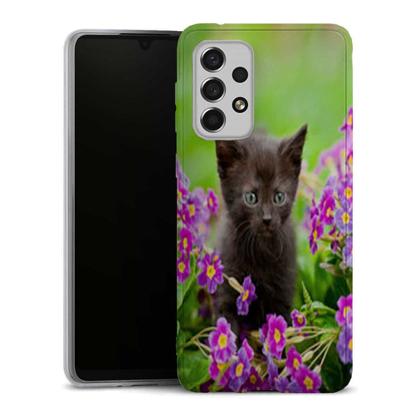 Coque Samsung Galaxy A33 5G Bebe Chaton Mignon