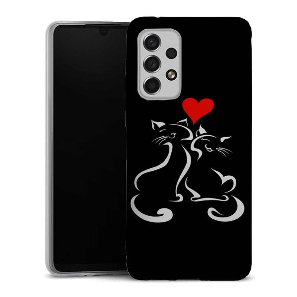 Coque Samsung Galaxy A33 5G Cats Love