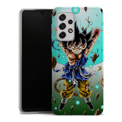 Goku Genkidama | Coque Telephone iPhone, Samsung Galaxy, Huawei, Oppo, Xiaomi - Silicone, SAMSUNG GALAXY A33 5G