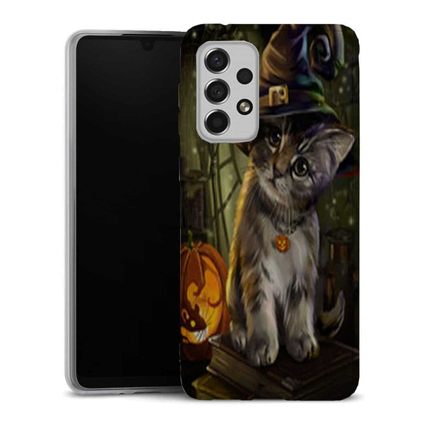 Coque Samsung Galaxy A33 5G Halloween Cat