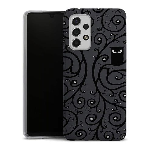 Coque Samsung Galaxy A33 5G Hibou Noir et Blanc