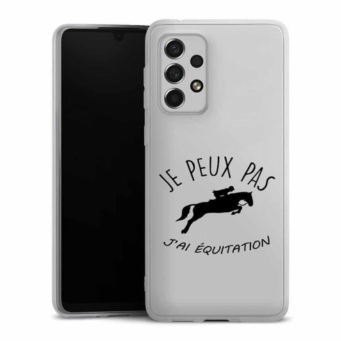 Coque Samsung Galaxy A33 5G Je Peux pas j'ai Equitation