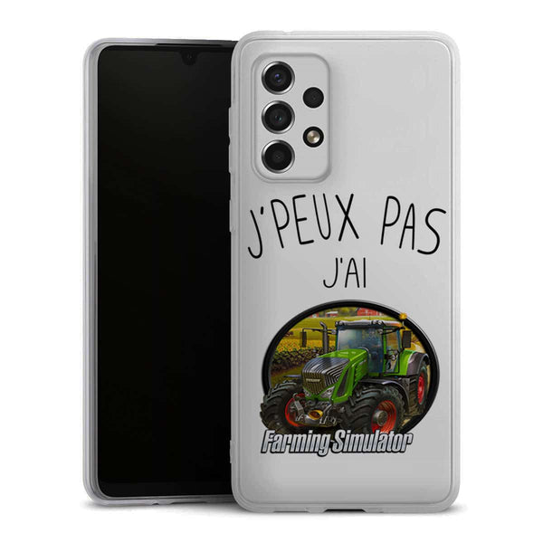 Coque Samsung Galaxy A33 5G Je Peux pas j'ai Farming Simulator