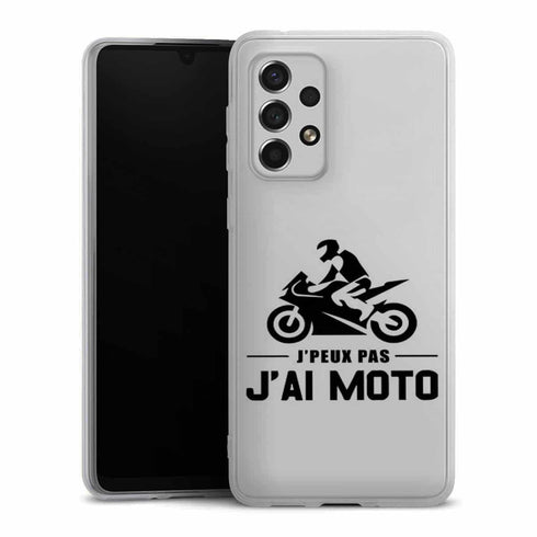 Coque Samsung A33 5G Je peux pas j'ai moto