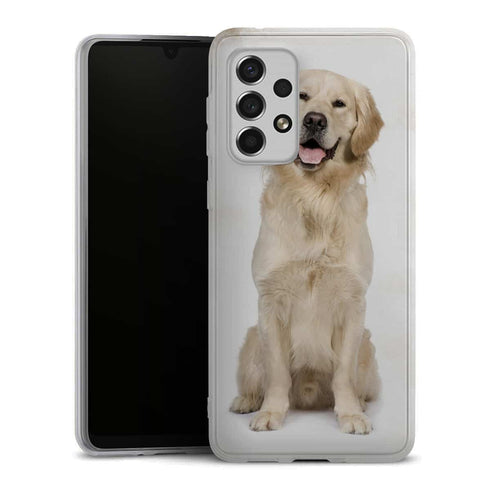 Coque Samsung Galaxy A33 5G Labrador Golden