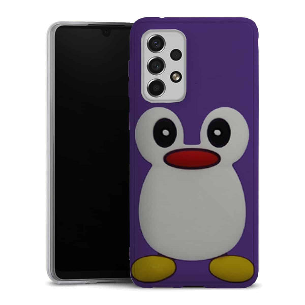Coque Samsung Galaxy A33 5G Pingouin Violet
