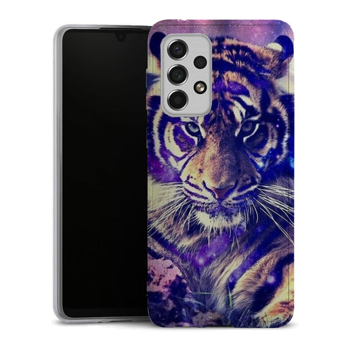 Coque Samsung Galaxy A33 5G Tigre Bleu de Russie