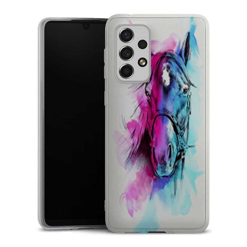 Coque Samsung Galaxy A33 5G Watercolor Horse