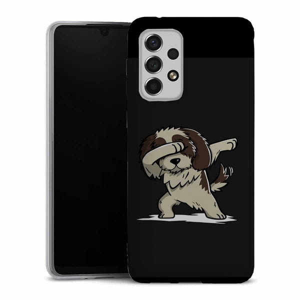 Coque Samsung Galaxy A33 5G Dog shih tzu dabbing