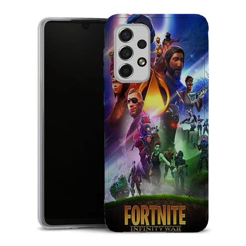 Coque Telephone Samsung Galaxy A33 5G Fortnite Skin Omega infinity war