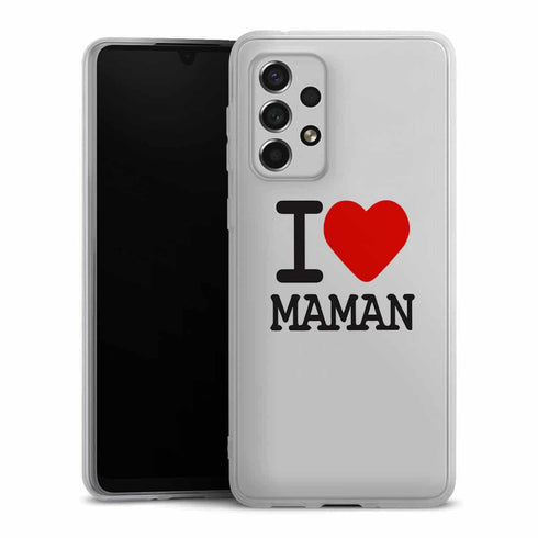 Coque de smartphone Samsung A33 5G I Love Maman
