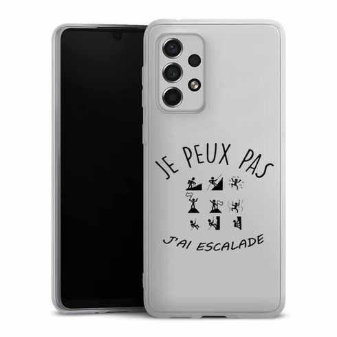 Coque Samsung Galaxy A33 5G Je peux pas j'ai Escalade