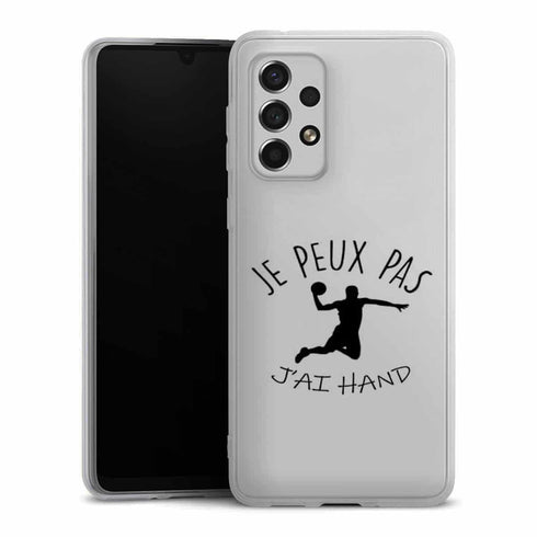 Coque Samsung Galaxy A33 5G Je peux pas j'ai Handball