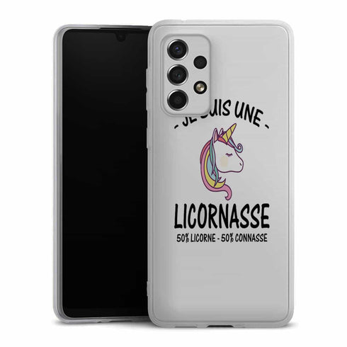 Coque Samsung A33 5G Je suis une Licornasse