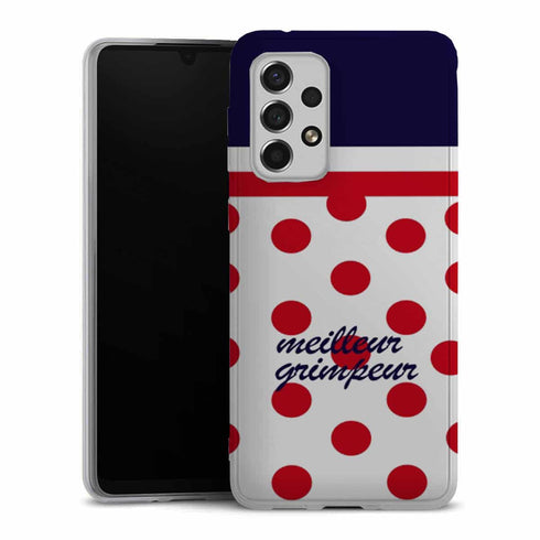 Coque Samsung Galaxy A33 5G Meilleur Grimpeur Pois rouge