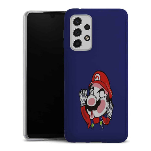 Coque Telephone Samsung Galaxy A33 5G Plumber stuck between the glass