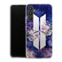 Coque Samsung Galaxy A34 5G BTS Army galaxy fleurs