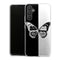 Coque Samsung Galaxy A34 5G Butterfly Noir et Blanc