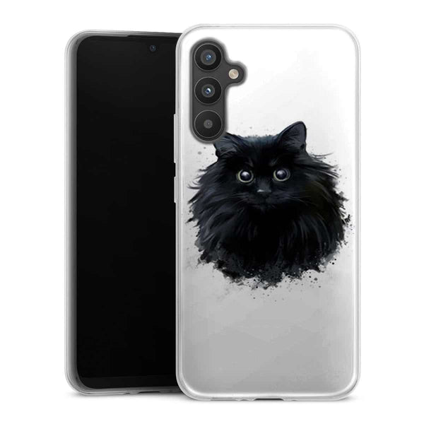 Coque Samsung Galaxy A34 5G Chat Noir