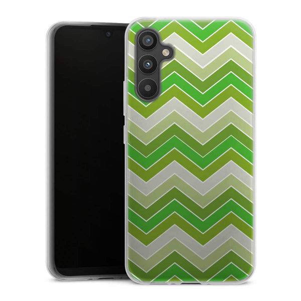 Coque pour Samsung A34 5G Garden Spring Chevrons