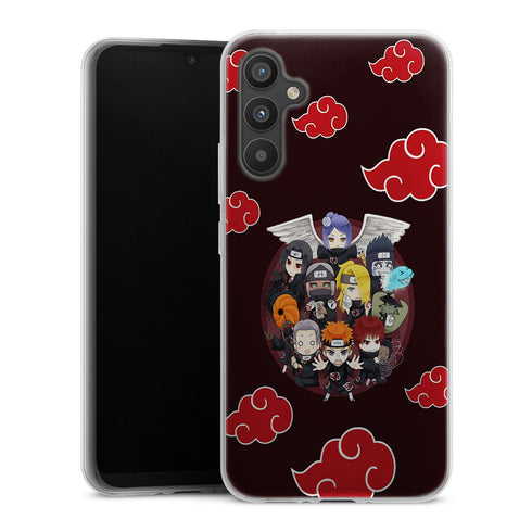 coque samsung A34 5G Chibi Akatsuki Montage